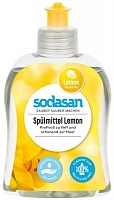 Средство для ручного мытья посуды Sodasan Лимон 0,3л