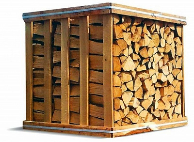 Дрова дубові колоті 1.04 (складо метр)