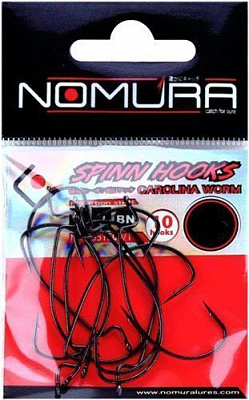Крючок Nomura Carolina Worm №2 10 шт. NM7951602