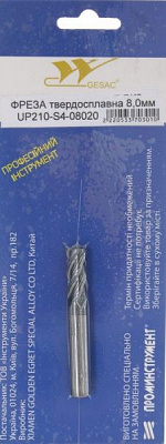 Фреза цилиндрическая Gesac UP210-S4-08020 50656