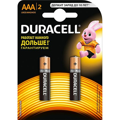 Батарейка Duracell LR03 MN2400 2 шт