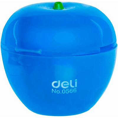 Точилка Яблуко синє Deli