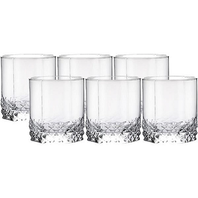 Набор низких стаканов Pasabahce Вальс 330 мл 6 шт