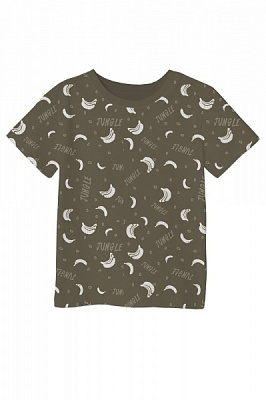 Футболка для мальчиков для мальчиков KOSTA р.134–140 коричневый 2108-3 