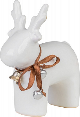 Статуетка Олень білий 12x5,5x14 см 1407-14 Eterna