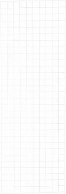 Сетка торговая 500x1500 мм белый