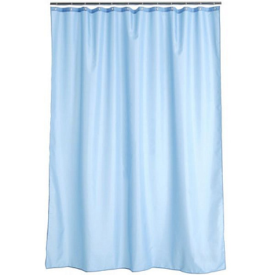 Штора для душу Luna Solid Blue