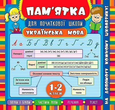 Книга Собчук О.С. «Українська мова. 1-2 класи» 978-966-284-515-0