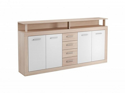 Комод Accord Luna XXL дуб сонома/белый 