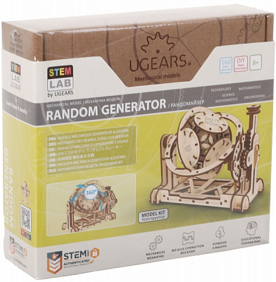 Деревянный 3D-конструктор UGEARS Рандомайзер