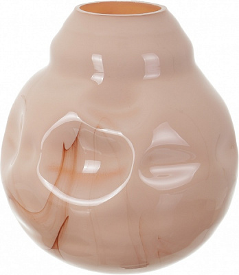 Ваза Antonio Tammaro Crash 33 см Коричнево-бежевая 