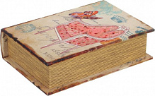 Шкатулка-книга Розовое кресло 14х5х20 см