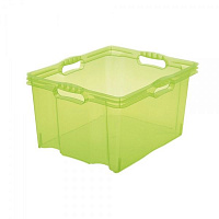 Ящик для зберігання пластиковий Keeeper 0274.2 Multi-box XL 24 л салатовий 230x430x350 мм