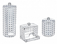 Органайзер BoxUp набор из трех частей Diamond 17x7,5x20 см пластик прозрачный FT-028 