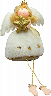Украшение новогоднее Девилон Ангелочок 6 шт. 220259 25 см