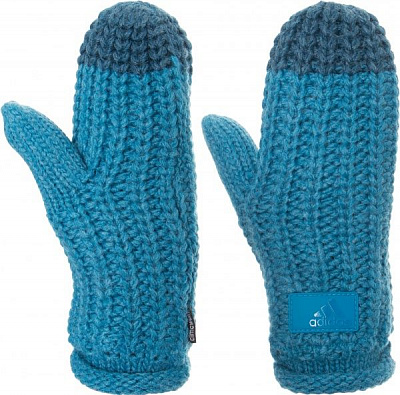 Рукавички Adidas Chunky Mittens AY7868 р. M синій