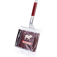 Решітка-гриль Grill Me подвійна хромована BQ-020