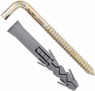 Дюбель розпірний із L-гаком 14x120 мм 2 шт. Expert Fix