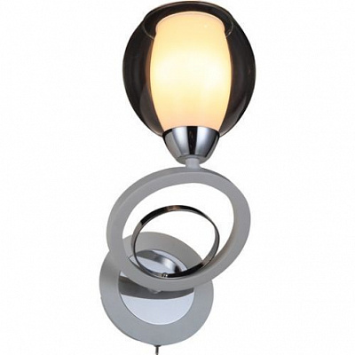 Бра Altalusse 1x40 Вт E14 хром/білий INL-9322W-01