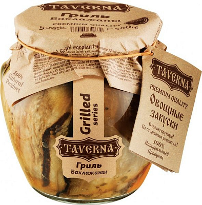 Баклажаны Таверна Гриль 580 мл