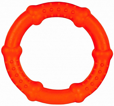 Іграшка Trixie для собак Кільце з натурального каучука 15 см в асортименті 3330