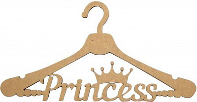 Заготовка Плечики Princess 35х18,3 см Rosa Talent 