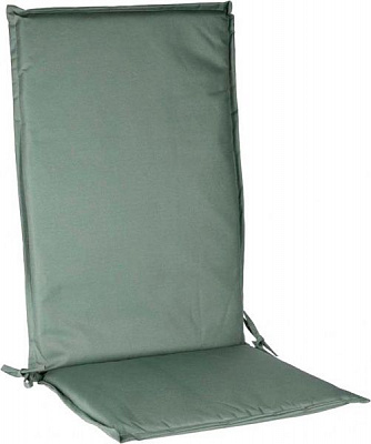 Подушка на стул зеленая 114х44х46 см