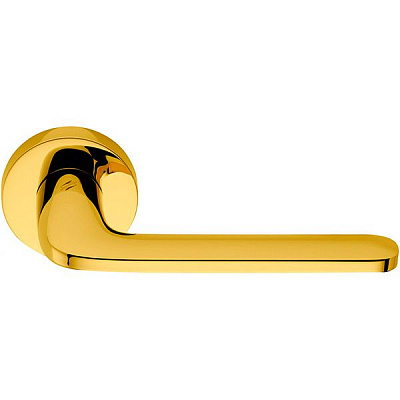 Ручка на розетці  Colombo Roboquattro ID 41 полірована латунь