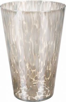 Ваза Wrzesniak Glassworks Confetti 35 см бежевий