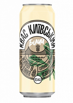 Квас Оболонь Киевский живого брожения 0,5 л 