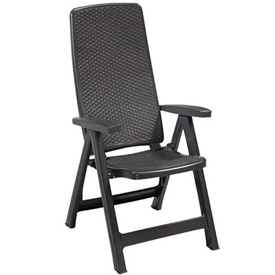 Стул пластиковый Montreal антрацит