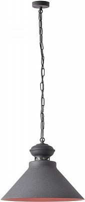 Подвес Vesta Light 1x60 Вт E27 серый LOFT 17231 