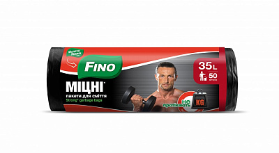 Мешки для бытового мусора Fino Крепкие крепкие 35 л 50 шт.