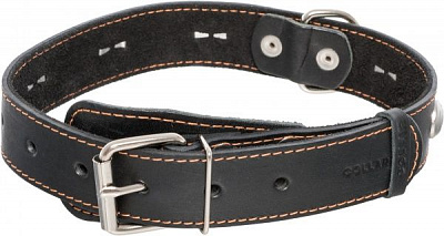 Нашийник Collar одинарний з прикрасами 3,5х48-63 см чорний