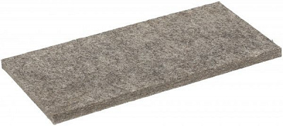 Лист повстяний для ручної поліровки 120х260х10, грубошерстний A.T.T.