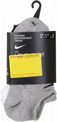Носки Nike р. EUR 34-38 разноцветный 3 пар 3PPK Value No Show SX2554-901 