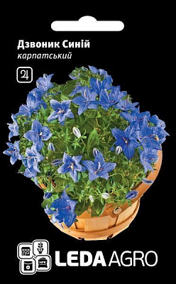Насіння LedaAgro дзвіночок карпатський Синій 0,1 г (4820119795453)
