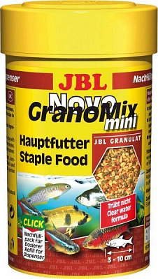 Корм JBL® Novo GranoMix mini для риб гранули 100 мл (риба та рибні побічні продукти)