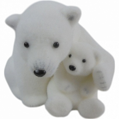 Декорация новогодняя медвежонка били 26 см