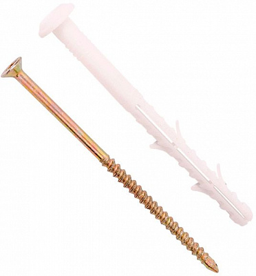 Дюбель ударный гриб с удлиненной зоной распора 6x80 мм 15 шт. Expert Fix