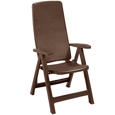 Стул пластиковый Montreal коричневый