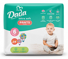 Підгузки-трусики Dada Extra Soft 6 XL (15+ кг) 28 шт.