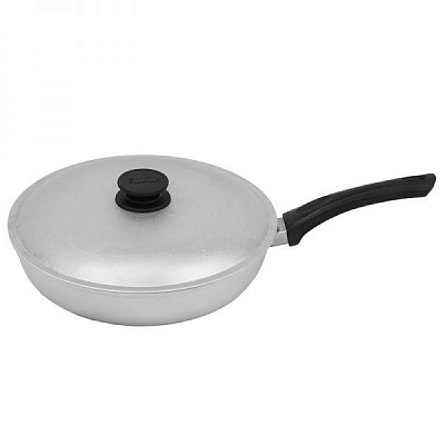 Сковорода алюмінієва з кришкою 22 см А223 Biol