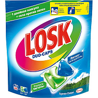 Капсули для прання Losk Duo-Caps Гірське озеро 24 шт
