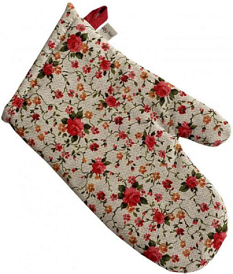 Прихватка-рукавиця РОУЗ Квiти маленькi 18x31 см La Nuit