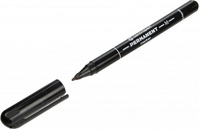Маркер перманентний Centropen 1 мм 2846 чорний