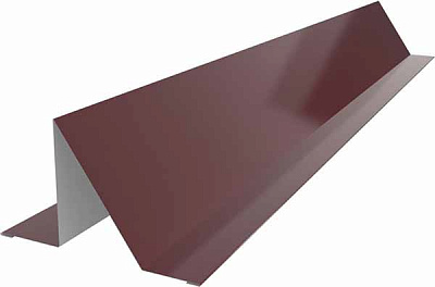 Планка снегозадержателя глянцевая PSM RAL 3005 бордовая 2м