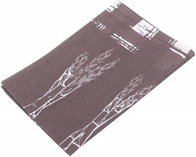 Полотенце спаржа 43x60 см Домашній текстиль коричневый 