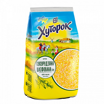 Крупа кукурузная ТМ Хуторок 400 г 