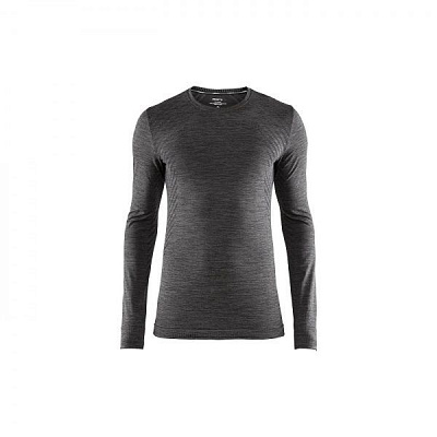 Термофутболка Craft FuseKnit Comfort RN LS Man 1906600-B98000 M черный меланж